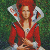 Queen Of Hearts Diamond Paintings