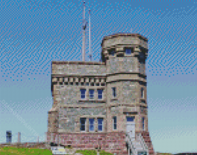 Signal Hill Cabot Tower Saint John Diamond Paintings