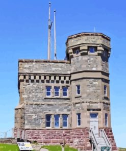 Signal Hill Cabot Tower Saint John Diamond Painting