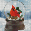 Snow Globe Bird Diamond Paintings