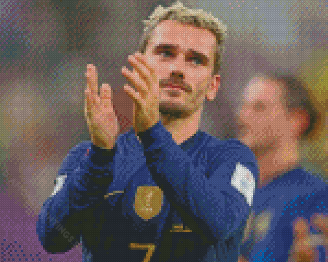 The Footballer Antoine Griezmann Diamond Paintings