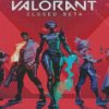 Valorant Game Poster Diamond Paintings