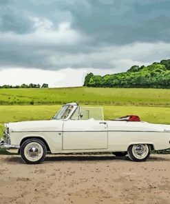 White Ford Zephyr Diamond Painting