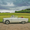 White Ford Zephyr Diamond Paintings