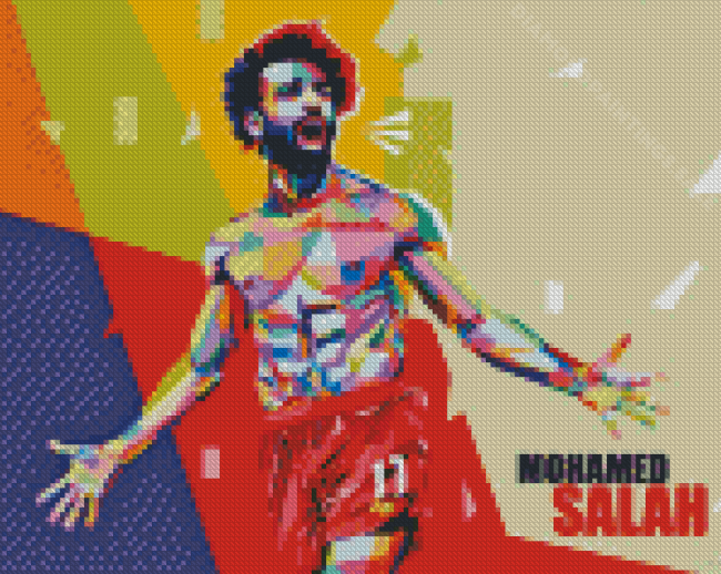 Aesthetic Mo Salah Diamond Paintings