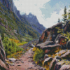 Aesthetic North Cascade Canyon Diamond Paintings