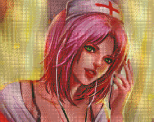 Aesthetic Nurse Girl Diamond Paintings