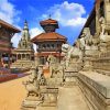 American Ancient City Bhaktapur Nepal Diamond Painting