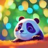 Anime Baby Panda Diamond Painting