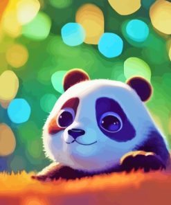Anime Baby Panda Diamond Painting