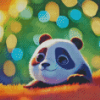 Anime Baby Panda Diamond Paintings