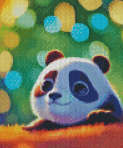 Anime Baby Panda Diamond Paintings