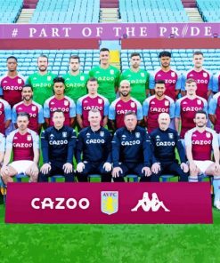 Aston Villa Football Team Diamond Painting