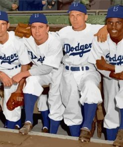 Baseball Brooklyn Dodgers Diamond Painting