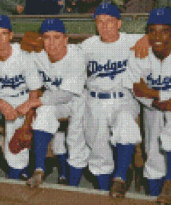 Baseball Brooklyn Dodgers Diamond Paintings