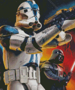 Aesthetic Battlefront 2 Video Game Diamond Paintings