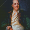 Benjamin Franklin Portrait Diamond Paintings