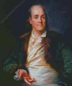 Benjamin Franklin Portrait Diamond Paintings