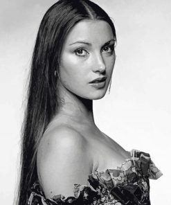 Black And White Jane Seymour Diamond Painting