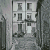 Black And White Caen Streets Diamond Paintings