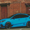 Blue Ford RS Car Diamond Paintings