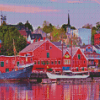 Lunenburg Town Canada Diamond Paintings