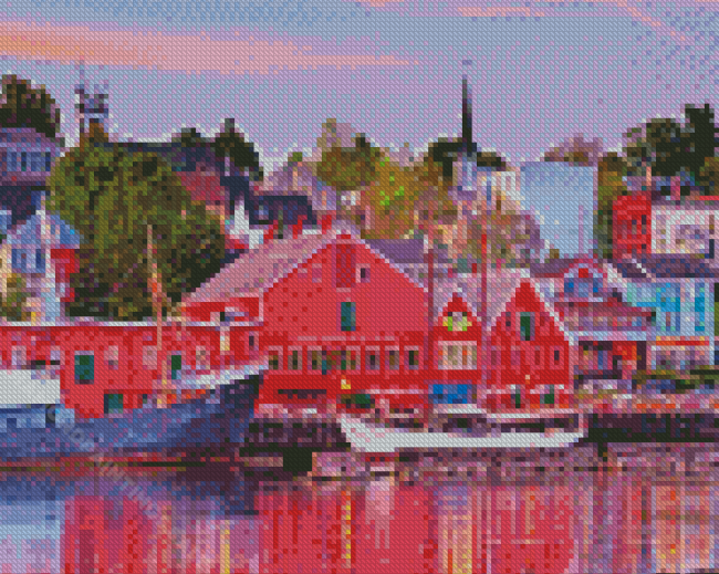 Lunenburg Town Canada Diamond Paintings