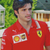 Carlos Sainz Jr. Diamond Paintings