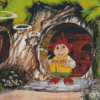 Cartoon Bilbo Baggins Diamond Paintings