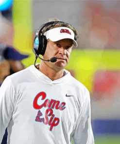 Coach Lane Kiffin Diamond Painting