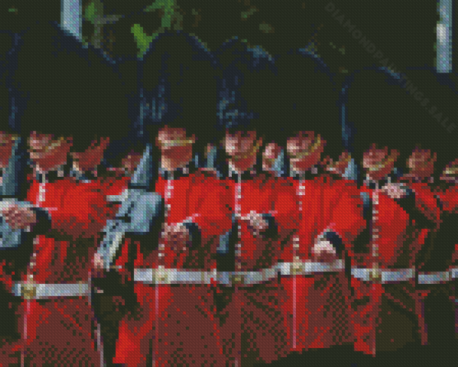 Coldstream Guards British Army Diamond Paintings