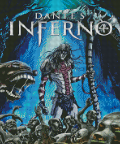Dante's Inferno Video Game Diamond Paintings