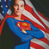 Dean Cain Superman Diamond Painting