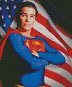 Dean Cain Superman Diamond Painting