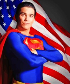 Dean Cain Superman Diamond Painting