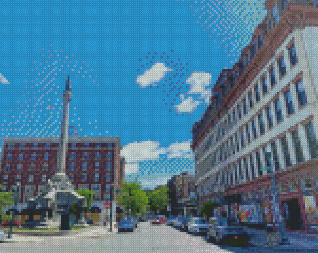 Downtown Troy Diamond Paintings