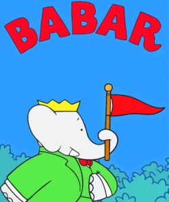 Elephant Babar Diamond Painting