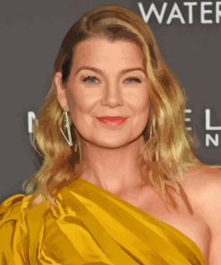 Ellen Pompeo Grey's Anatomy Actress Diamond Painting