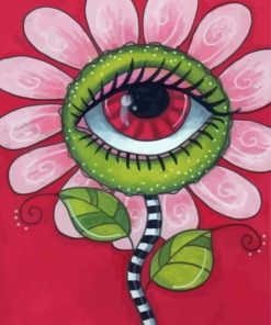 Flower Eye Diamond Painting