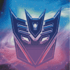 Galaxy Decepticon Diamond Paintings