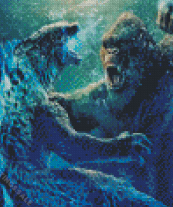 Godzilla vs King Kong Diamond Paintings