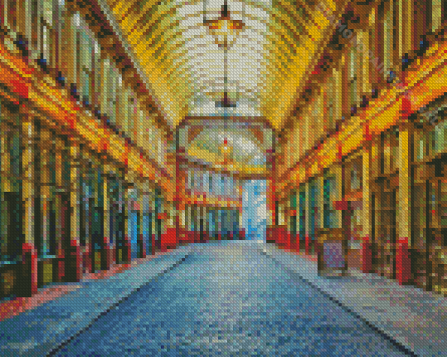 Great Britain Victorian Street Diamond Paintings