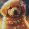 Hawaiian Puppy Diamond Paintings