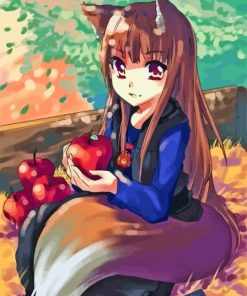 Holo The Wise Wolf Diamond Painting