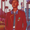 Illustration Will Bel Air Diamond Paintings