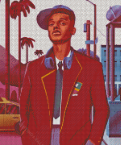 Illustration Will Bel Air Diamond Paintings