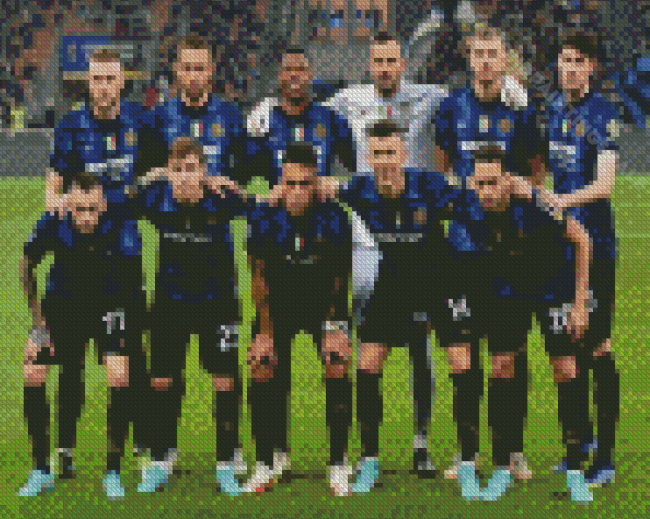 Inter Milan Football Club Diamond Paintings