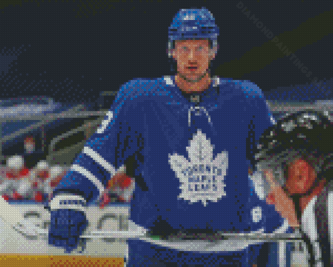 Jason Spezza Toronto Maple Leafs Ice Hockey Player Diamond Paintings