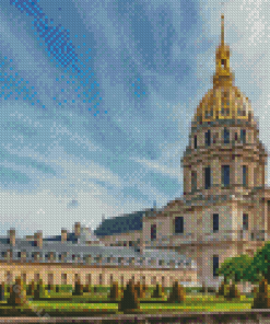 Les Invalides Paris Diamond Paintings