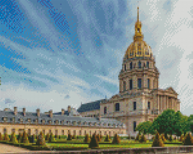 Les Invalides Paris Diamond Paintings